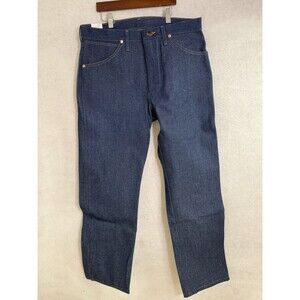 NEW Wrangler Jeans Mens 33x30 Blue Denim Pro Rodeo Cowboy Cut 100% Cotton